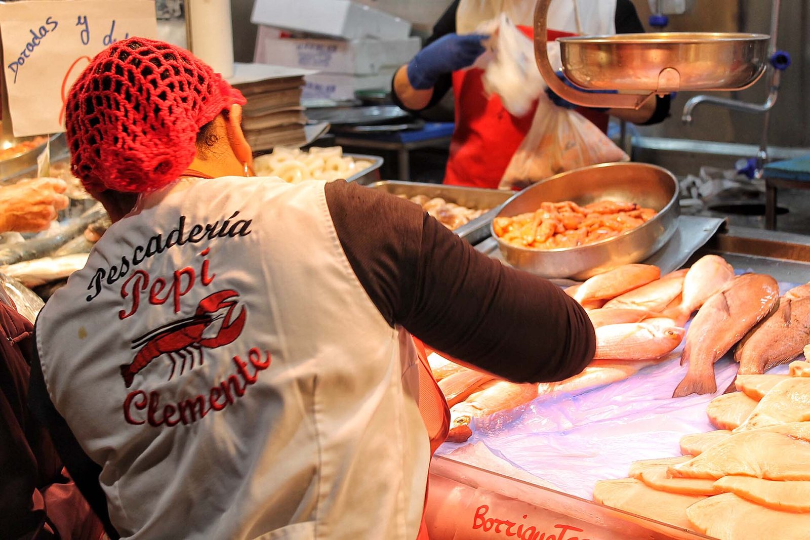 pescados y mariscos