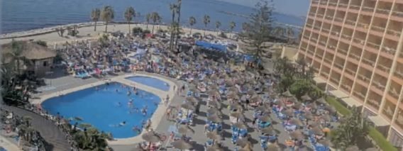 webcam Hotel Sunset Beach Club Benalmadena
