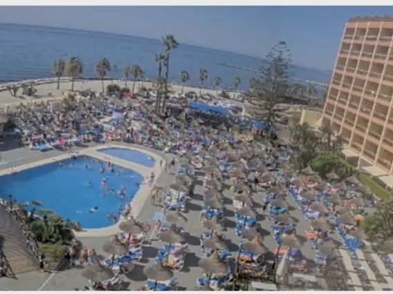 webcam Hotel Sunset Beach Club Benalmadena